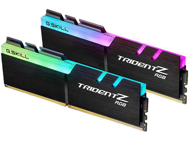 G.SKILL Trident Z RAM Module - 32 GB (2 x 16GB) - DDR4-3600/PC4-28800 DDR4 SDRAM - 3600 MHz - CL17 - 1.35 V