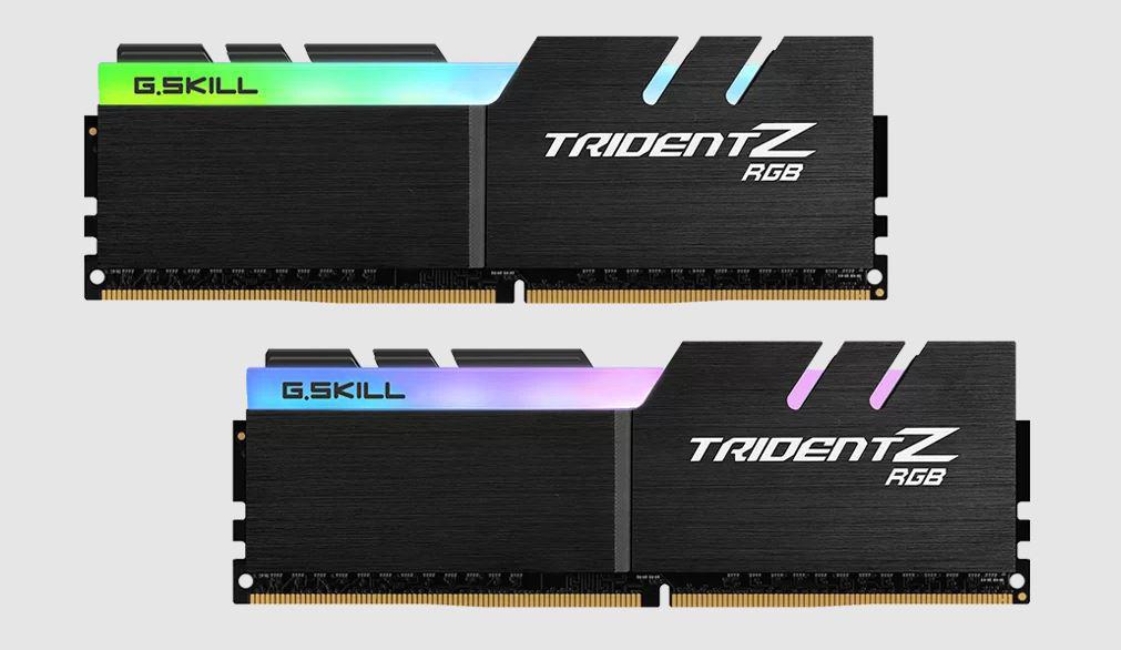 G.SKILL Trident Z RGB RAM Module for Desktop PC, Motherboard - 64 GB (2 x 32GB) - DDR4-3200/PC4-25600 DDR4 SDRAM - 3200 MHz - CL16 - 1.35 V