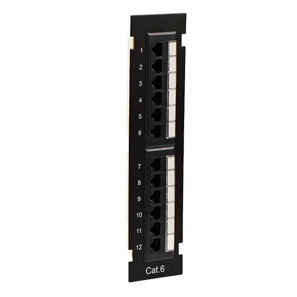 4Cabling 12 Port Cat 6 Wall Mount Patch Panel