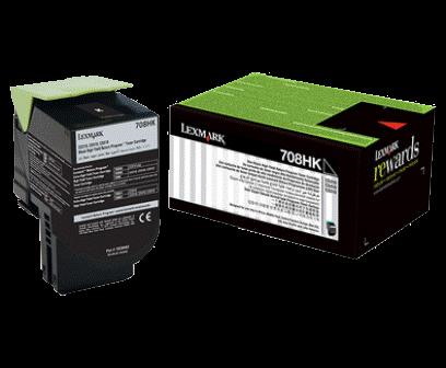 Lexmark Original High Yield Laser Toner Cartridge - Black Pack