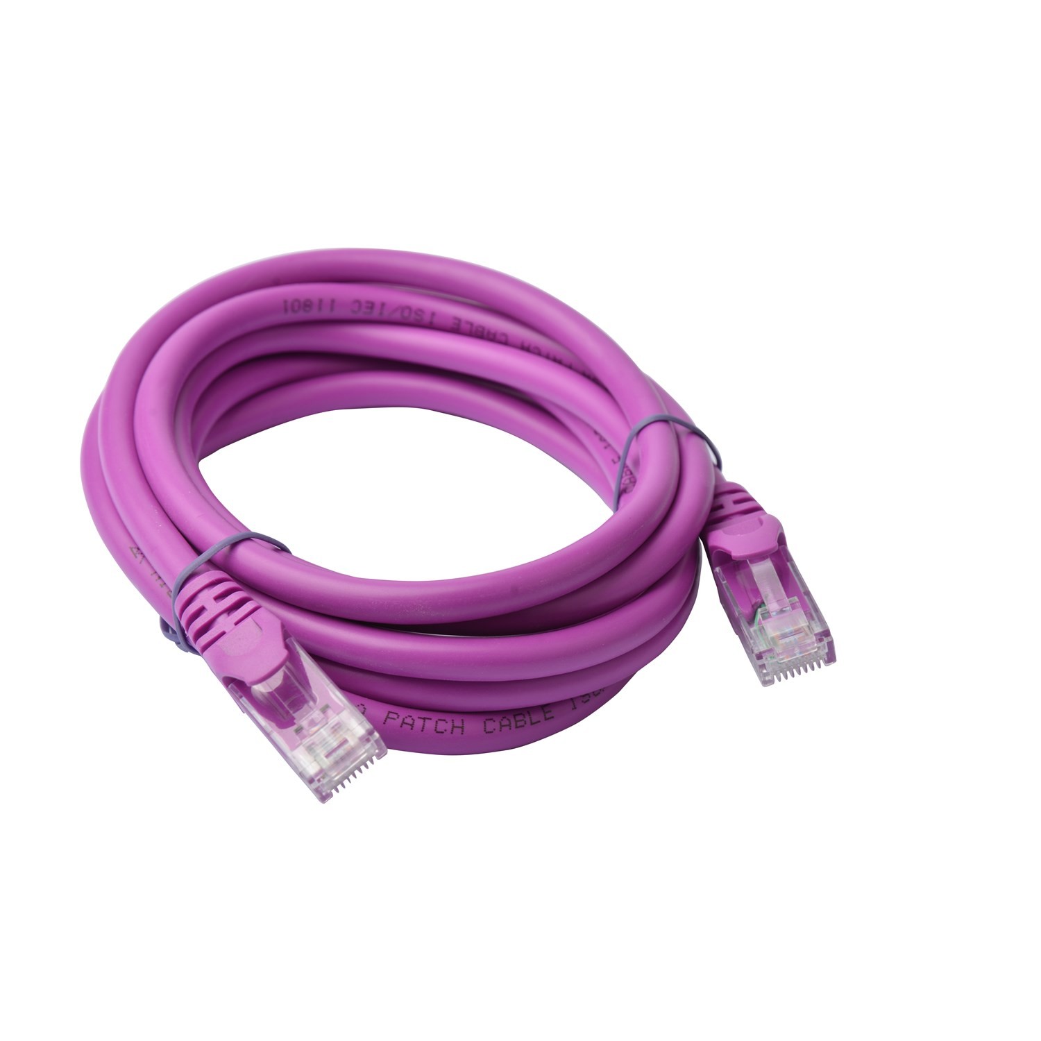8Ware Cat 6A Utp Ethernet Cable, Snagless  - 2M Purple