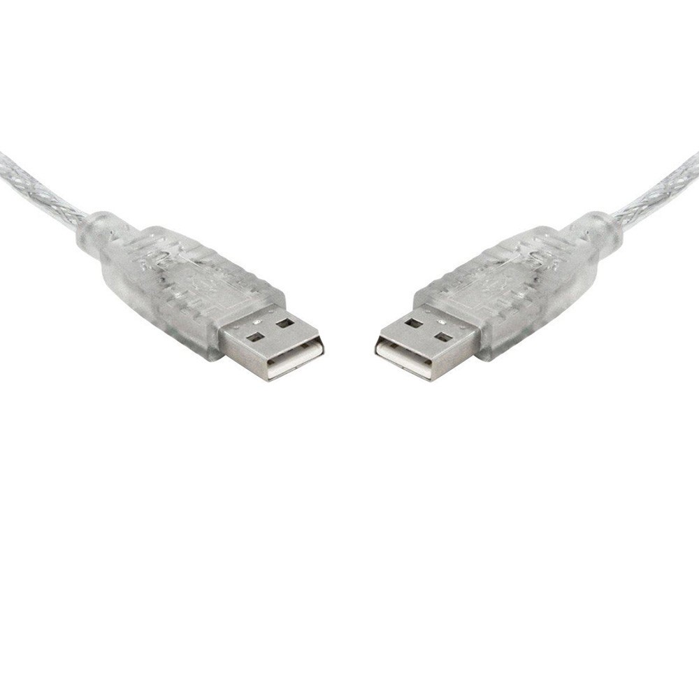 8Ware Usb 2.0 Certified Cable A-A 5M Transparent Metal Sheath Ul Approved