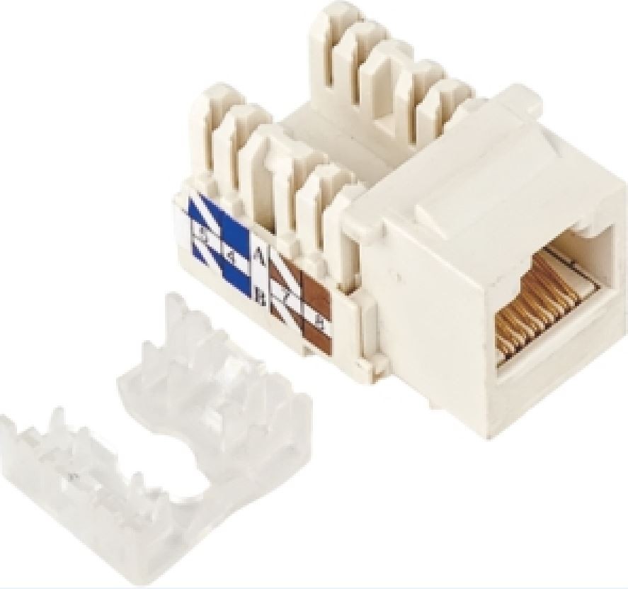 Astrotek CAT5e Utp Keystone Jack For Socket Kit 10PS Per Pack Poly Bag White LS