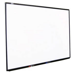 Elite Screens 30" 4:3 Whiteboard, Low Gloss Matt Finish Projection Whiteboard Screen Universal