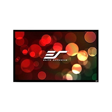 Elite Screens 135" Fixed Frame 16:9 Screen 1080P / FHD Weave Acoustically Transparent - Ezframe