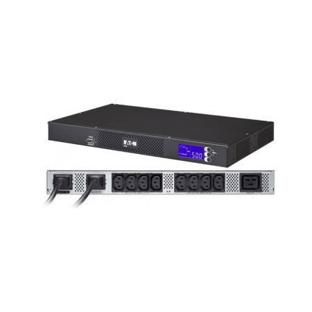 EATS16 Eaton Automatic Transfer Switch ATS rack PDU, 1U, Inputs (2) C20, 3.84 kW max, 16A, 200-240V, Outlets 8XC13:1XC19