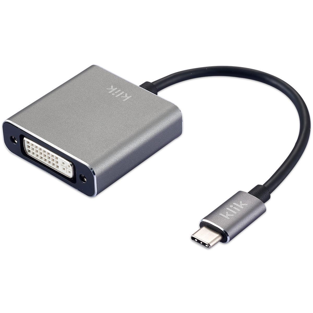 Klik Usb Type-C Male To Dvi Female Adapter