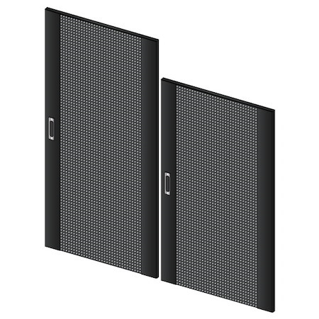 Serveredge 42Ru 600MM Wide Perforated Front Door