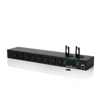 Serveredge 8 Port Switched Per Port Monitoring Pdu (8) Iec C13 Output & (1) Iec C14 Input 16A 240v