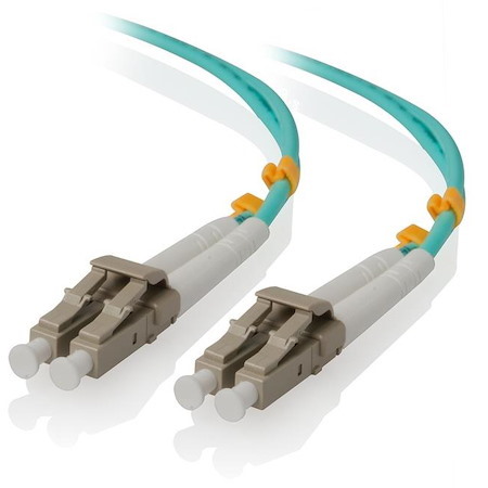 Alogic 0.5M LC-LC 40G/100G Multi Mode Duplex LSZH Fibre Cable 50/125 Om4
