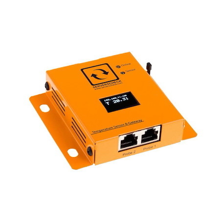 BASE-WIRED - Base Unit (SensorGateway) including built in Temperature Sensor (contact us to confirm lead time)