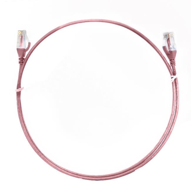 4Cabling 3M Cat 6 Ultra Thin LSZH Ethernet Network Cables: Pink