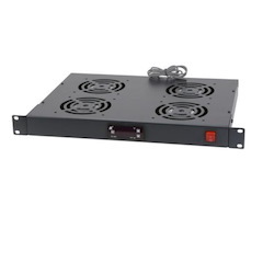 RFK1003TC 1RU RACK MOUNT FAN TRAY WITH TEMPERATURE CONTROL