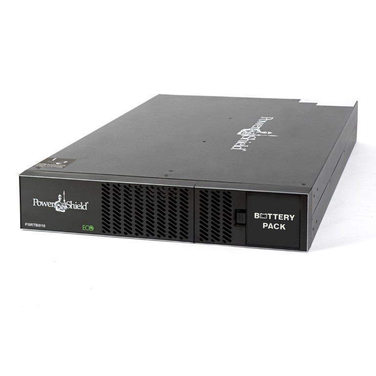Powershield PSRTBB16 Rack / Tower (2RU) Battery Bank - Suites Pscert6000l, Pscert10kl, Inc 16 X 12V Batteries, 2 year warranty, (railkit not included, additional PSRK required)