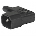 4733.0000 - 10Amp C14 Rewireable Angled Plug