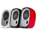 Edifier R12u Usb Compact 2.0 Multimedia Speakers System (Black)- 3.5MM AUX/USB/Ideal For Desktop,Laptop,Tablet Or Phone