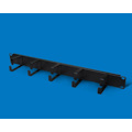 1UCM5RING - Davis Legend 1RU horizontal cable manager with x5 rings