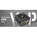 Antec VP650P Plus 500W Psu. 80+ @ 85% Efficiency, Continuous Power, 120MM Silent Fan. 3 Years Warranty