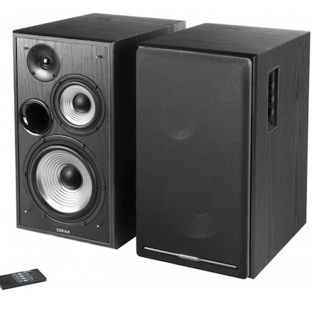 Edifier R2750DB Active 2.0 Speaker System With Sophisticated Sound In A Tri-Amp Audio - Bluetooth Connection 1/2Inch Bass Driver 136W RMS System Black