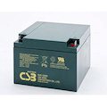 EVX260 - CSB Battery 12V 26AH EVS/ EVH Series (AGM Deep Cycle) M5 Terminal, 1 Year Warranty