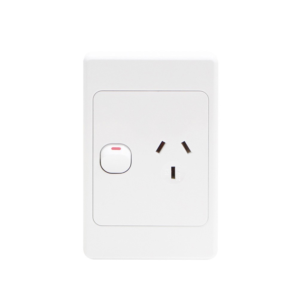 Buy 4Cabling 4C | Ultima Single Power Point 250V 10A - Vertical | BDC ...