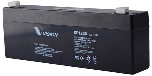 Vision CP1223C Replacement Battery 12V 2.3Ah Sealed Rechargeable