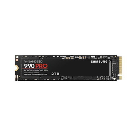 Samsung (990 Pro) 2TB, M.2 Internal NVMe PCIe SSD, 7450R/6900W MB/s, 5YR WTY