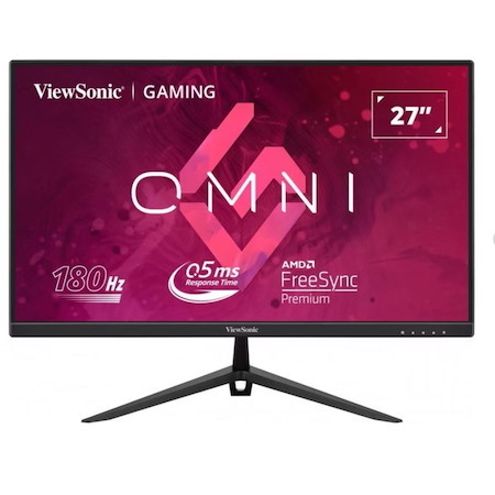 ViewSonic VX2728 27' 180Hz 0.5MS, Fast Ips, Crisp Image & Smooth Play. Vesa Clear MR Certified, Freesync, Adaptive SYNC, Speakers, Gaming Monitor