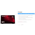 ViewSonic 24' TD2465 Frameless Touch Monitor With 10 Points Pcap