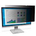 3M Privacy Filter For 20" Monitor With Adhesive Strips,And Slide Mounts, 16:9