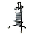 BenQ Pro Av Trolley - Fixed Height Video Conferencing, Digital Signage And Ifp Trolley - Support Up To 125KG - Fit Displays 43" - 86"