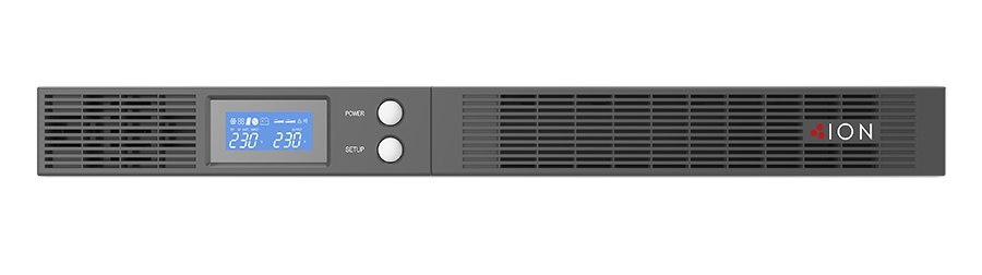 Ion F15R 1200Va Line Interactive Ups 1Ru Rack Mount Ups, 4 X Iec C13, 44MM X 433MM X 485MM, 3 Year Advanced Replacement Warranty. Rail Kit Inc.