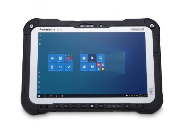 Panasonic Toughbook G2 MK1 I7-10810U, 16GB, 512GB SSD Opal, 10.1", Dual Pass Through, Webcam, Backlit KBD, Clamshell, Large Batt, True Serial