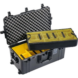 Pelican 1626Airwd, WL/WD, PB Latches, Black