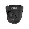 Ivsec Turret Ip Camera 8MP 2.8MM-12MM Motorised Lens 25 FPS Poe Ip66 Adv Det Black