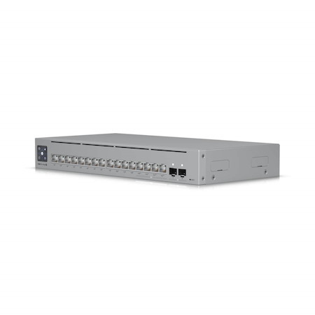 Ubiquiti UniFi Network,Pro Max 16 PoE Switch,16-Port, Layer 3 Etherlighting, 2.5 GbE, PoE++ Output, Versatile Mounting Option,180W PoE, 2Yr Warr