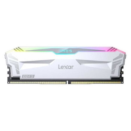 Lexar Ares RGB DDR5 Desktop Memory 32GB (2x16GB) - White