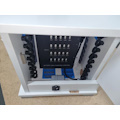 LapCabby Lyte 20 Single Door | 20-Devices Screen Size Smartphones, Mobile Phones And Handheld Usb Devicesc Up To 7" - Damage To Unit Base