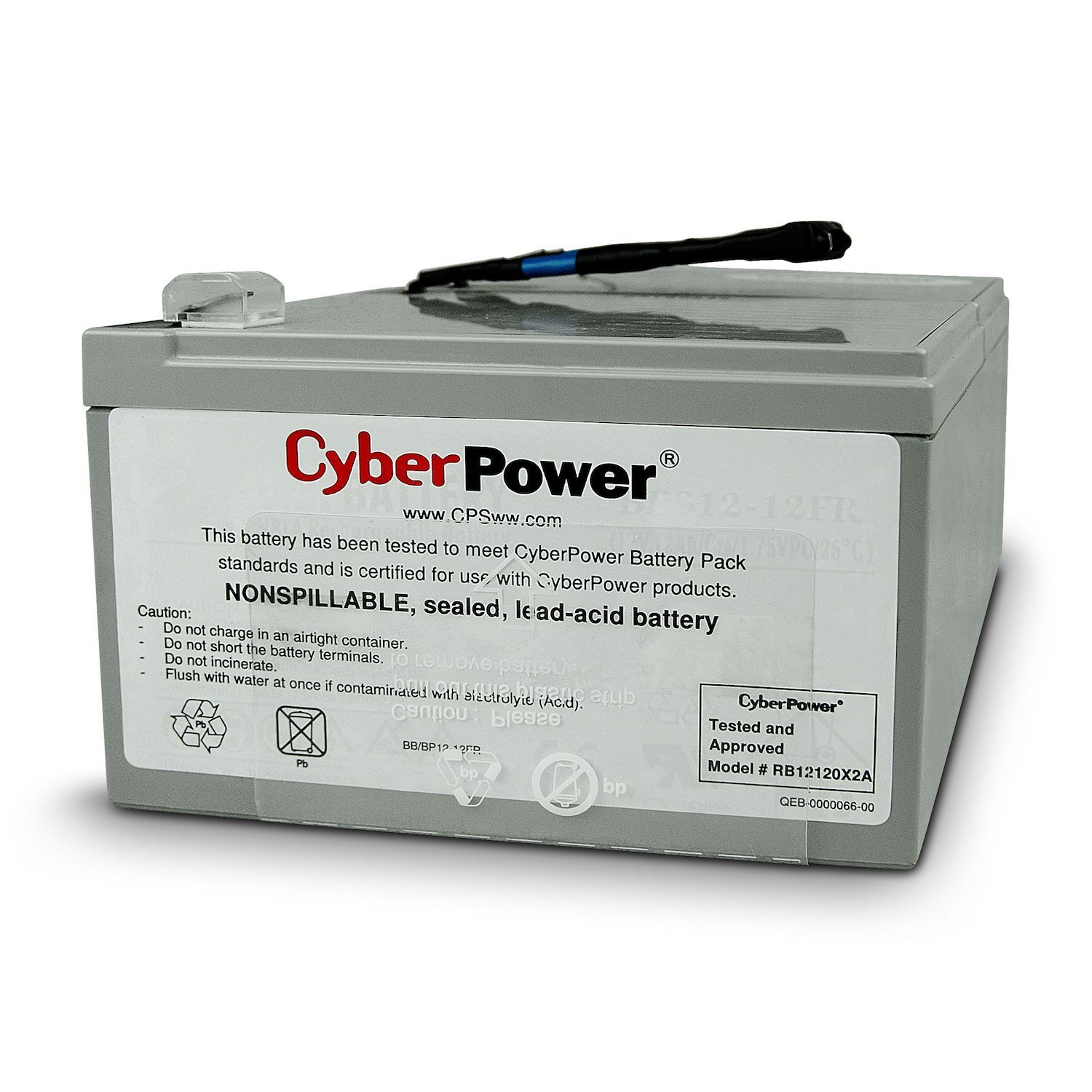 Cyberpower RBP0106 Battery Replacement Cartridge For Pr1000elcd