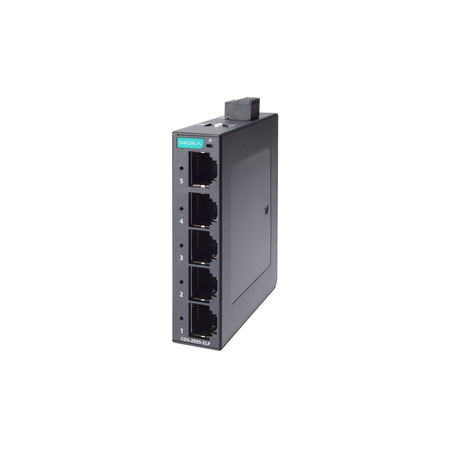 Moxa | Unmanaged Fast Ethernet Switch, 5 Ports, Plastic Housing, -10 To 60°C.