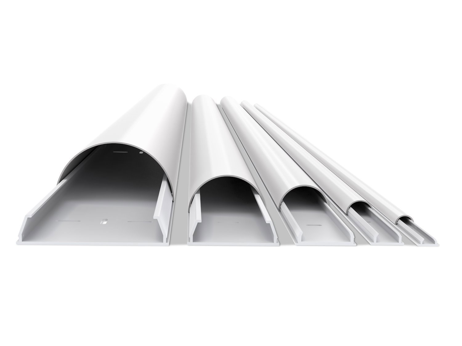 Multibrackets M Universal Cable Cover 50 MM X 1,6 M - Kabelskydd - Vit