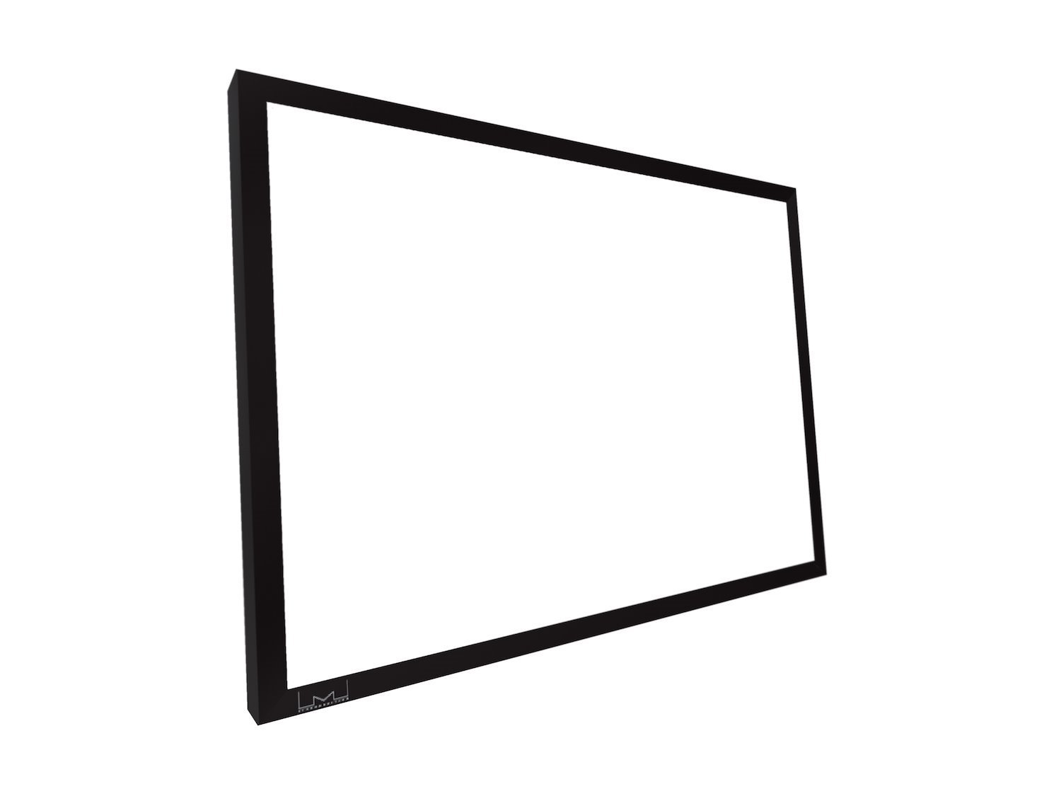 Multibrackets M Framed Projection Screen Deluxe - Projektorduk - 108" (274 CM) - 16:9 - Matte White - Svart