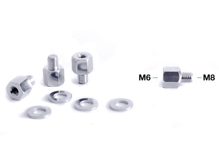 Multibrackets M M6 To M8 Adapter - Skruv - Silver (Paket Om 4)