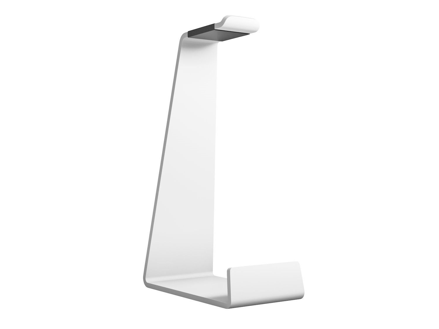 Multibrackets M Headset Holder - Monteringssats (Bordsställ) - FÖR Hörlurar/Headset - Aluminium - Vit - Skrivbord