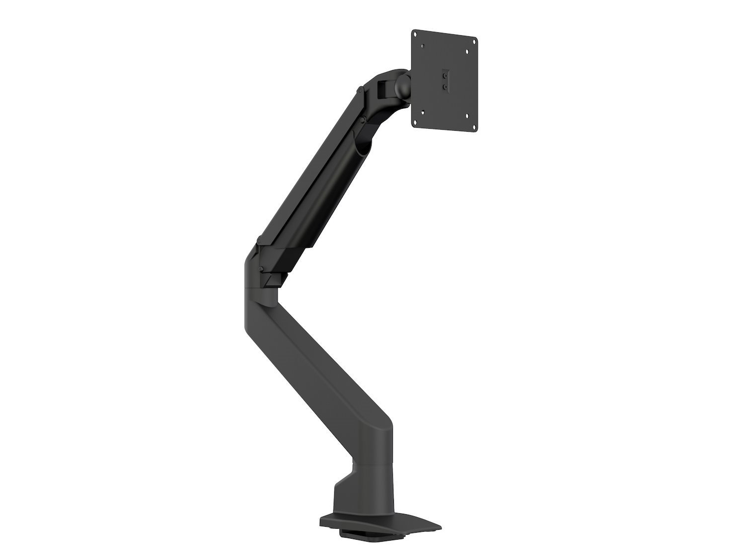 Multibrackets M Vesa Gas Lift Arm Single HD - Monteringssats (Vridbar Arm, Bordsfäste) - FÖR Platt Panel - Aluminium - Svart - Skärmstorlek: 15"-32"