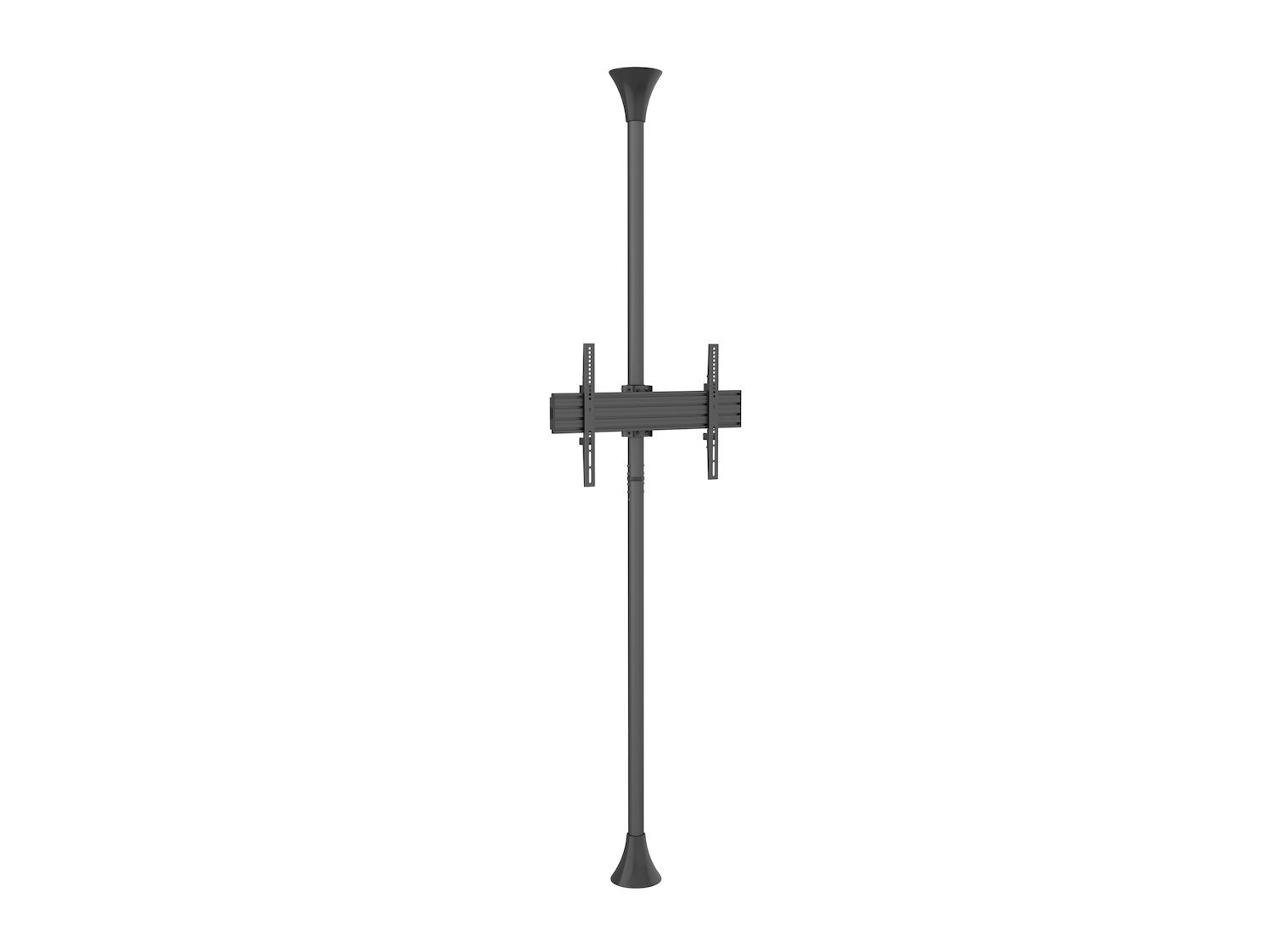 Multibrackets M Pro Single Side Mbfc1u - Monteringssats (Klämfäste FÖR STÅNG, Stångslut, Vesa Monteringsfäste, Intern Stångkoppling, 2 Förlängningsrör (1,5 M)) - FÖR Platt Panel - Aluminium, STÅL - SV