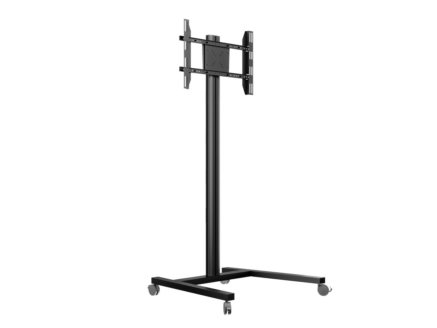 Multibrackets M Display Stand 180 Single - STÄLL - FÖR Platt Panel - Aluminium, STÅL - Svart - Skärmstorlek: 32"-63" - Monteringsgränssnitt: Upp Till 700 X 400 MM