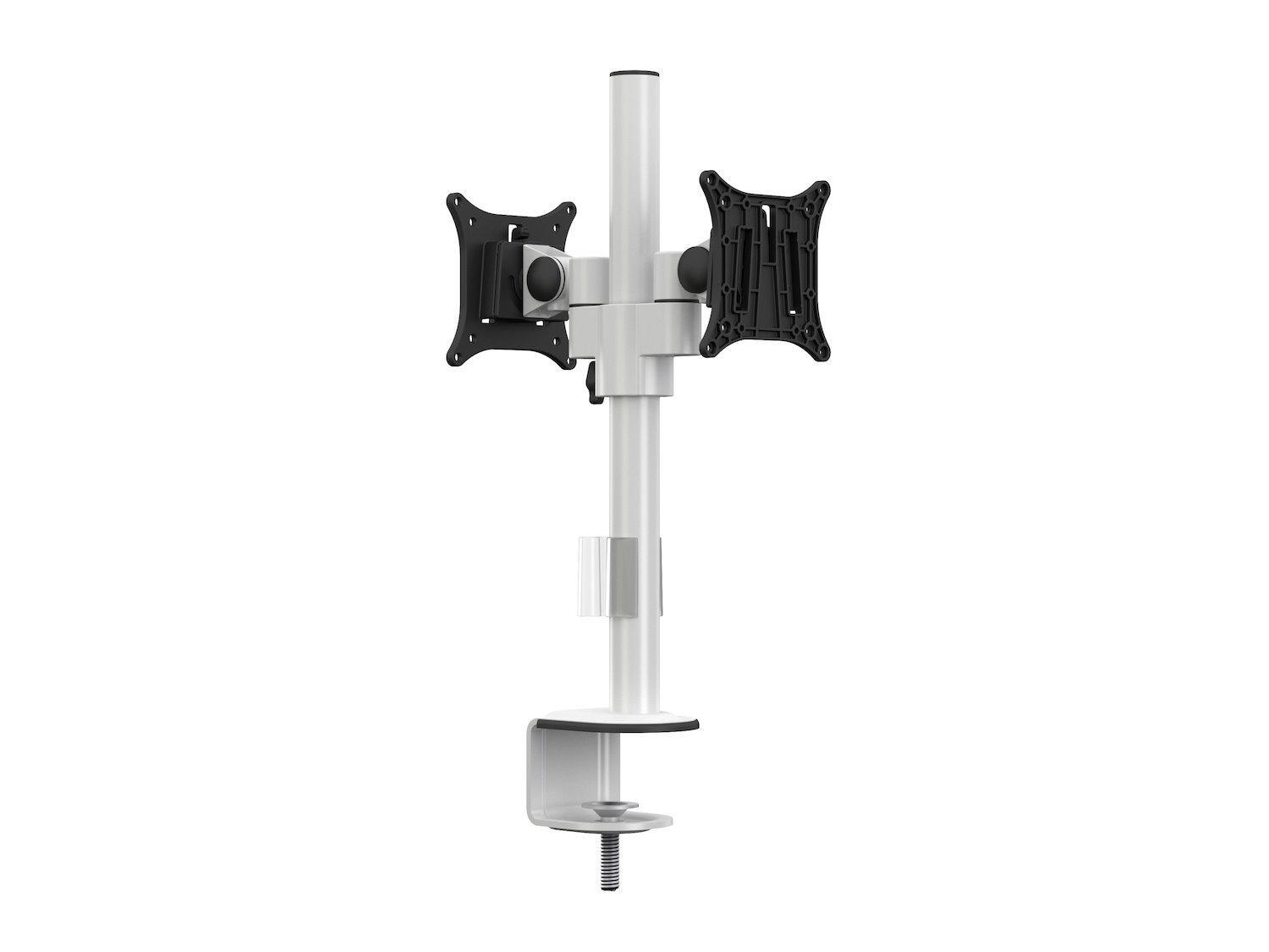 Multibrackets M Vesa Deskmount Officeline Dual B2B - Monteringssats (Bordsfäste, Monteringsarm FÖR Dubbla Skärmar) - FÖR LCD-display - STÅL - Vit - Skärmstorlek: 15"-30"