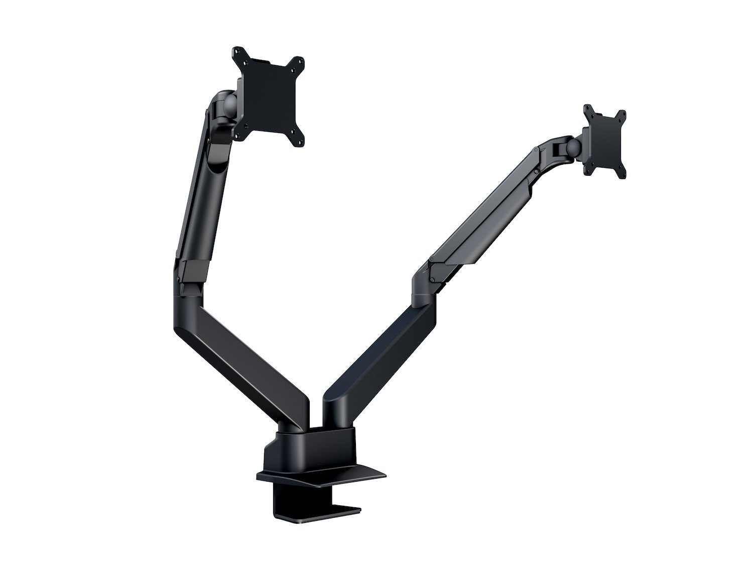 Multibrackets M Vesa Gas Lift Arm Dual Side BY Side - Monteringssats - Justerbar Arm - FÖR 2 LCD-bildskärmar - Aluminium, STÅL - Svart - Skärmstorlek: 15"-32" - Disk-Monteringsbar