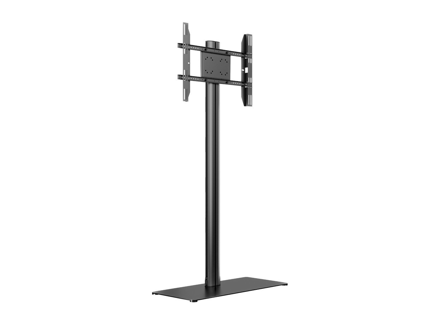 Multibrackets M Display Stand 180 Single - STÄLL - FÖR Platt Panel - Aluminium, STÅL - Svart - Skärmstorlek: 24"-63" - Monteringsgränssnitt: Upp Till 700 X 400 MM - Golvstående